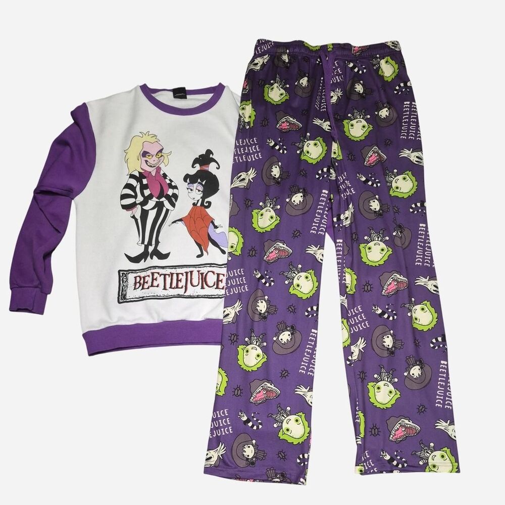Cakeworthy/Funko Unisex Beetlejuice Pajamas (Not Matching Set)